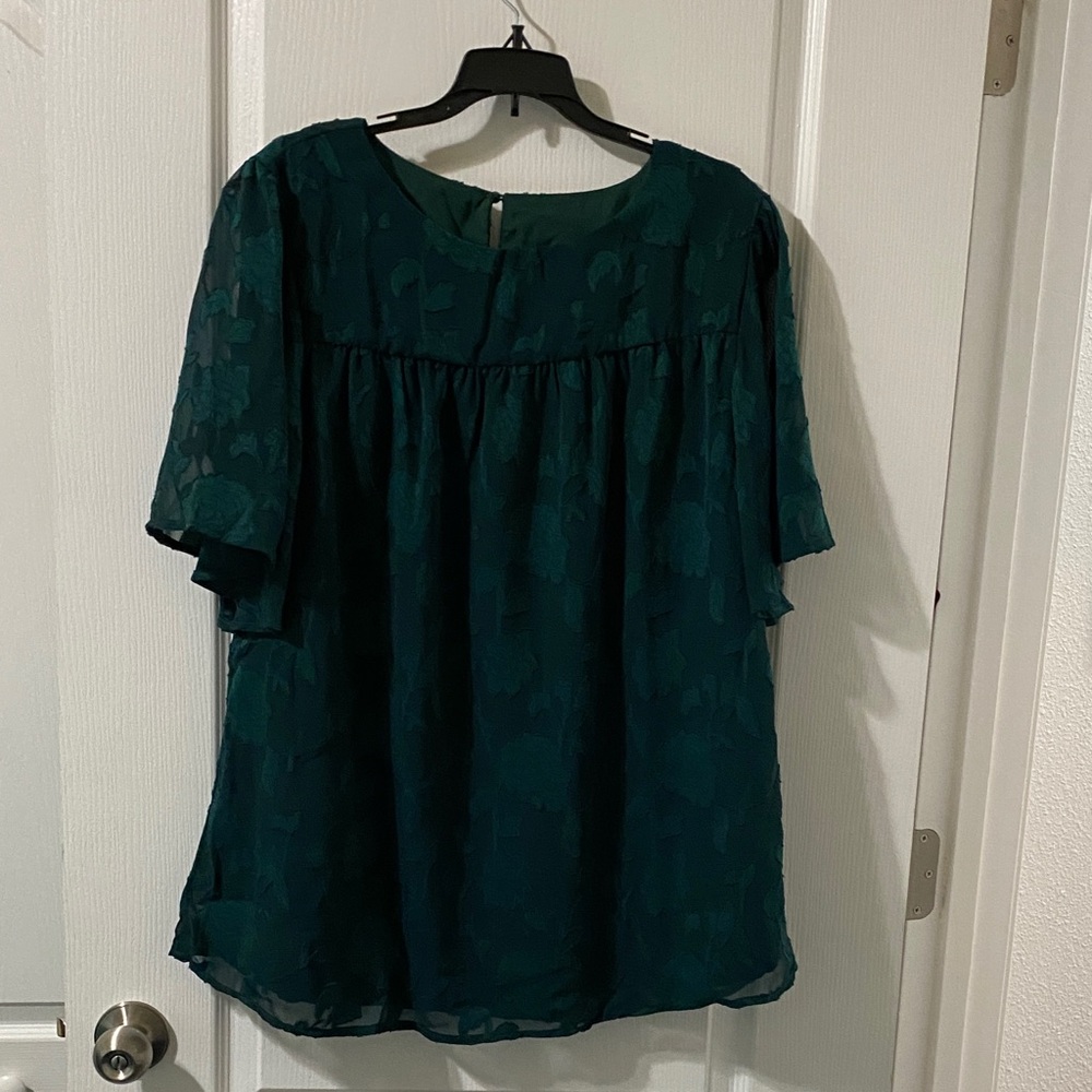 Chic green Women's Blouse